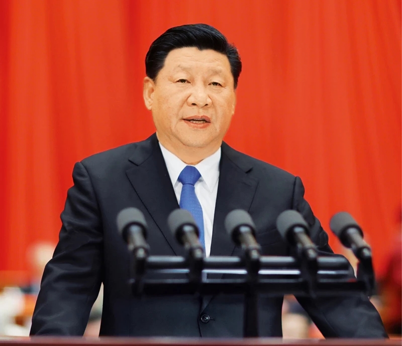 2018年5月28日,中国科学院第十九次院士大会、中国工程院第十四次院士大会在北京人民大会堂隆重开幕。中共中央总书记、国家主席、中央军委主席习近平出席会议并发表重要讲话。 新华社记者 鞠鹏/摄